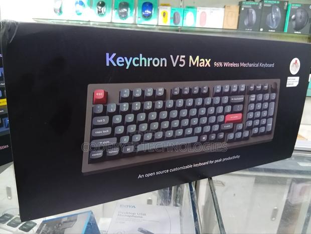 Keychron V5 Max QMK/via Wireless Custom Mechanical Keyboard - thumbnail 2