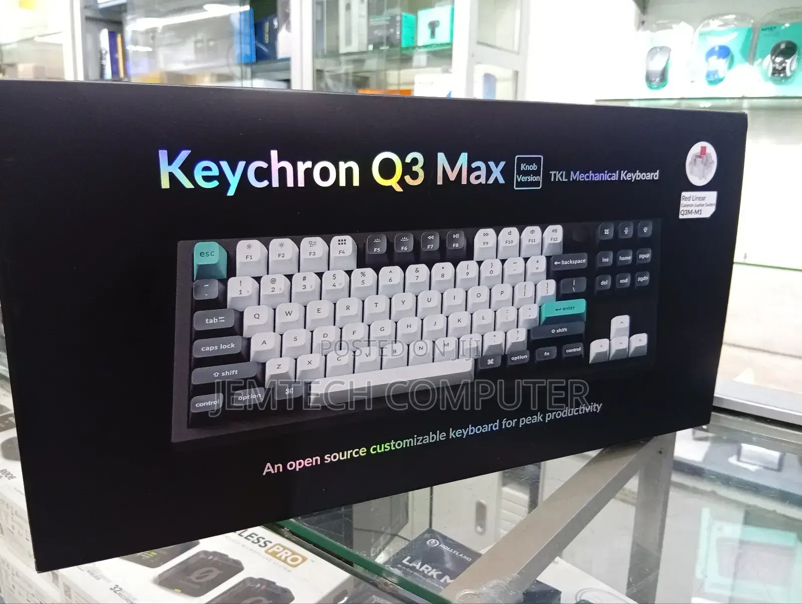 Keychron Q3 Max QMK/via Wireless Custom Mechanical Keyboard