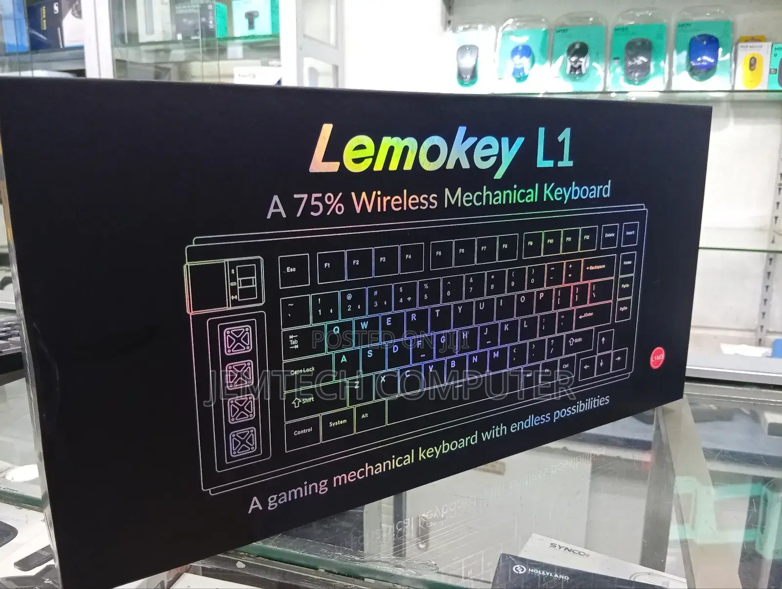 Lemokey L1 QMK Wireless Custom Mechanical Keyboard