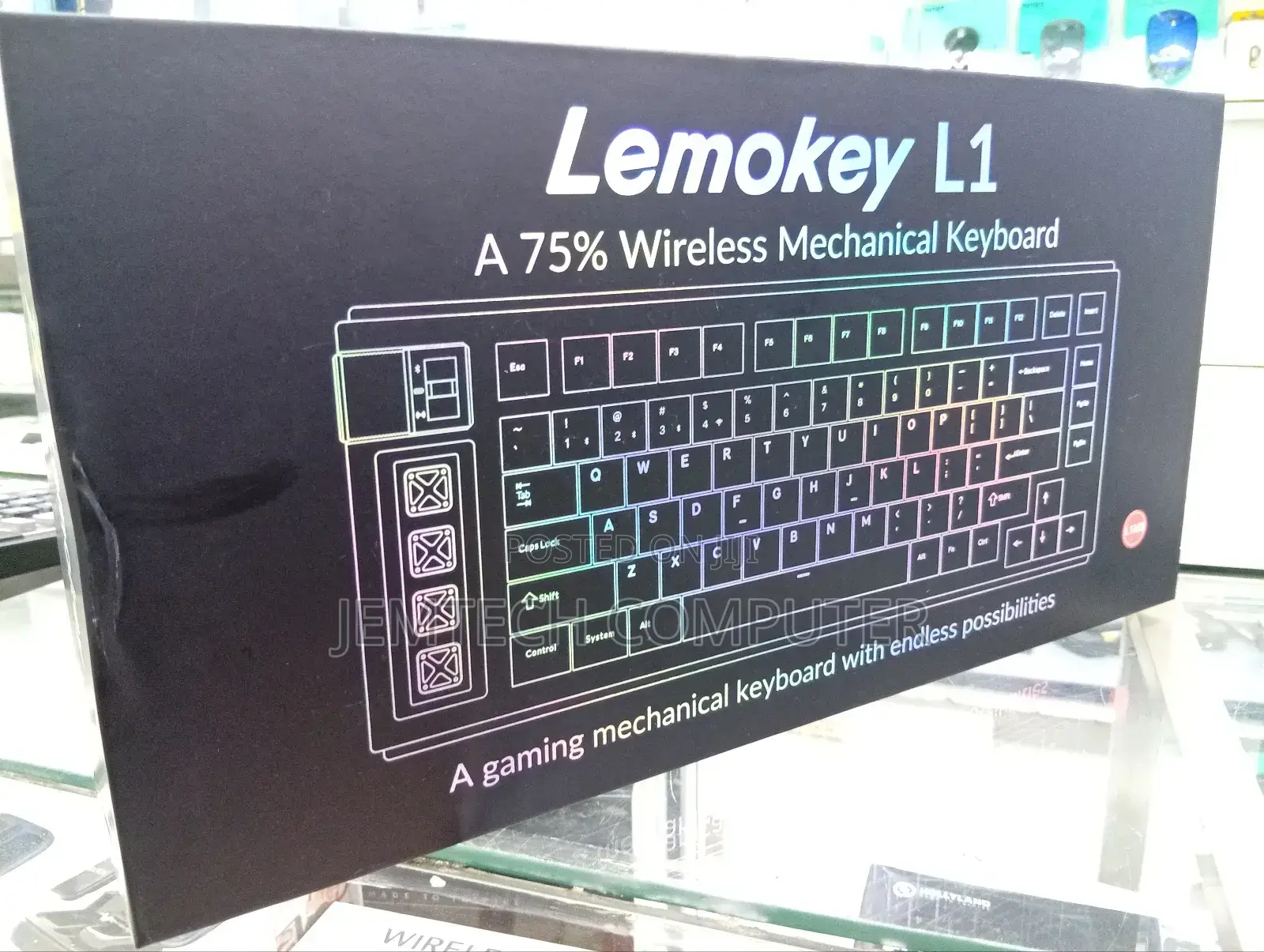 Lemokey L1 QMK Wireless Custom Mechanical Keyboard