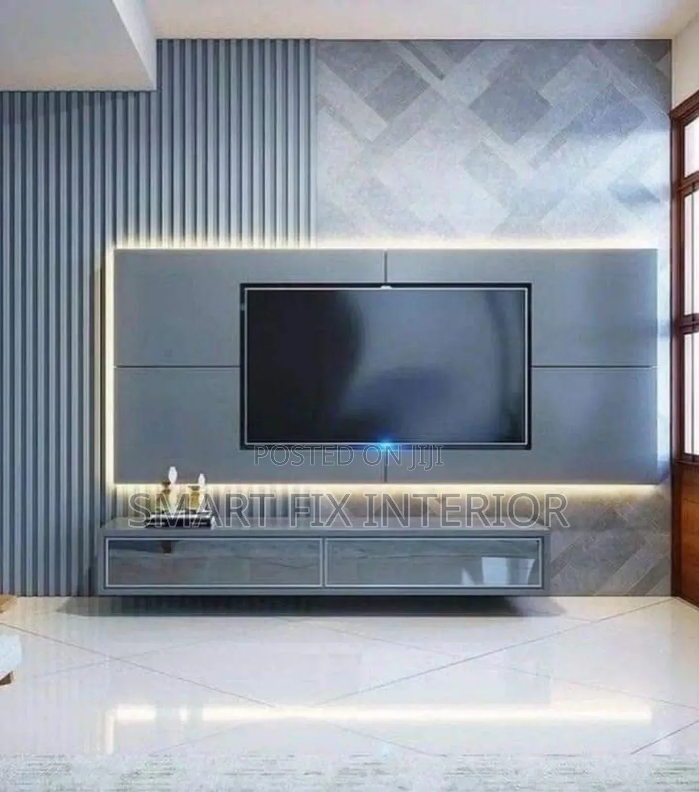Modern Tv Stand Design/ Installation Renovation/Home Décor