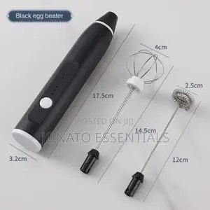 Electric Milk Frother and Mixer (Battery Operated)