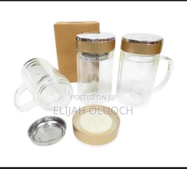 550ml Borosilicate Glass Coffee Thermocup
