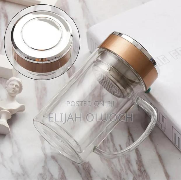 550ml Borosilicate Glass Coffee Thermocup - thumbnail 3