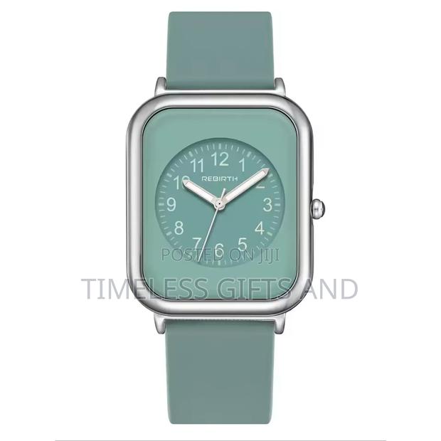 Ladies Green Numeral Watch - thumbnail 3