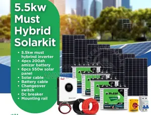 5.5kw Solar Hybrid Kkit New Package