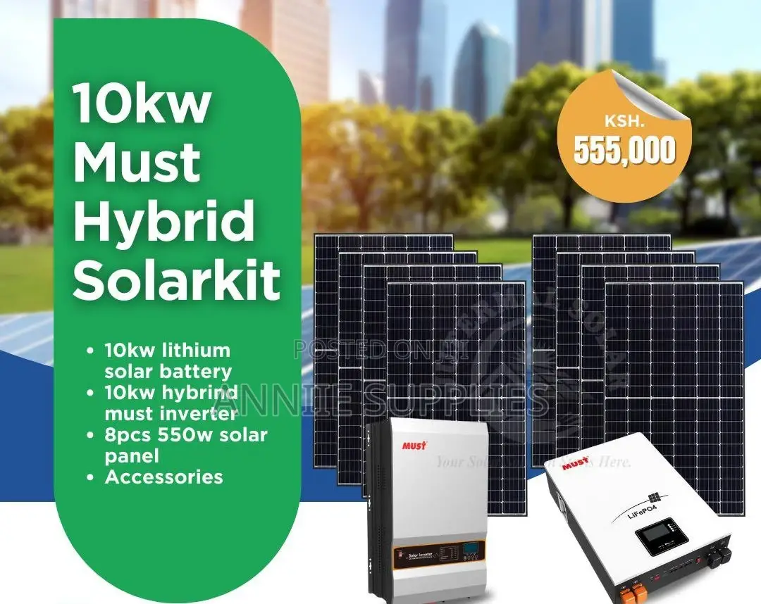 10kw Must Hybrid Solar Systems