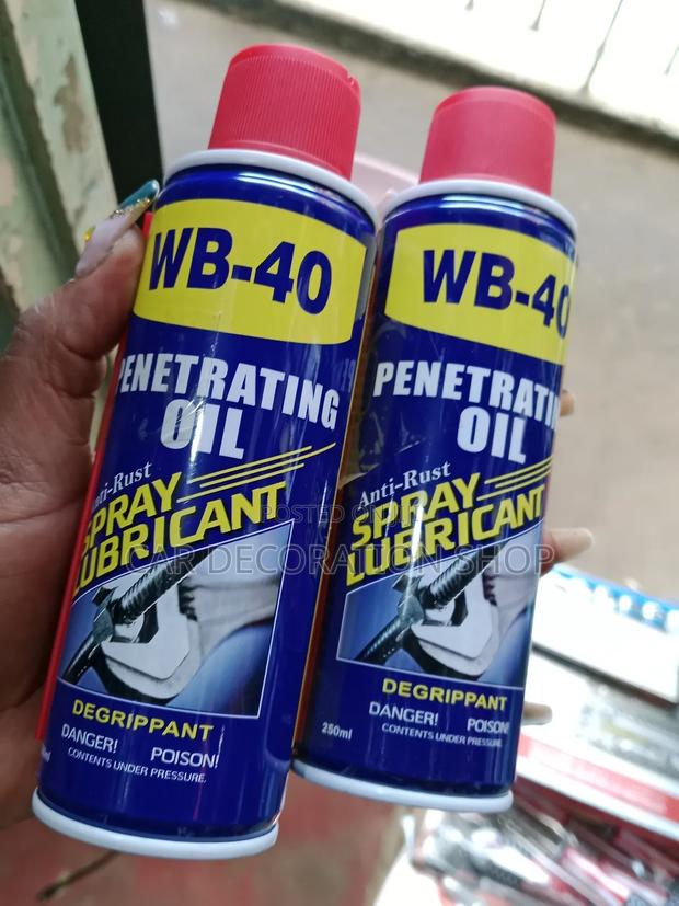 2pc Pack 250ml Each Anti Rust Penetrating Oil Wb-40