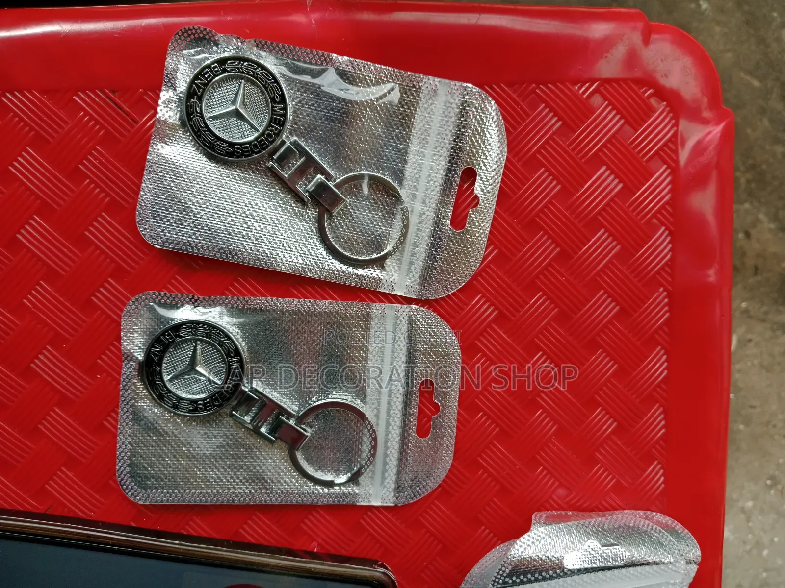 Black Mercedes Key Chain