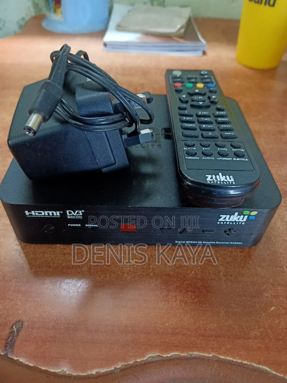 Full Set Second Hand Zuku Digital Box + Satellite Dish 3,500