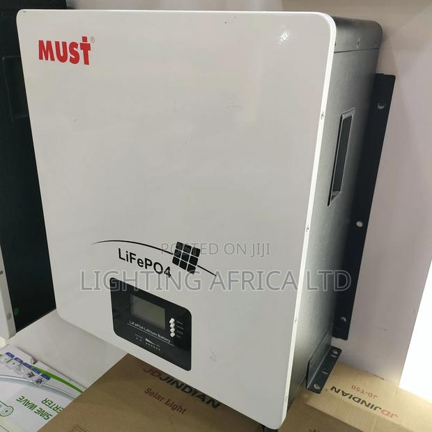 5.12kwh/24v Must Lithium Ion Battery