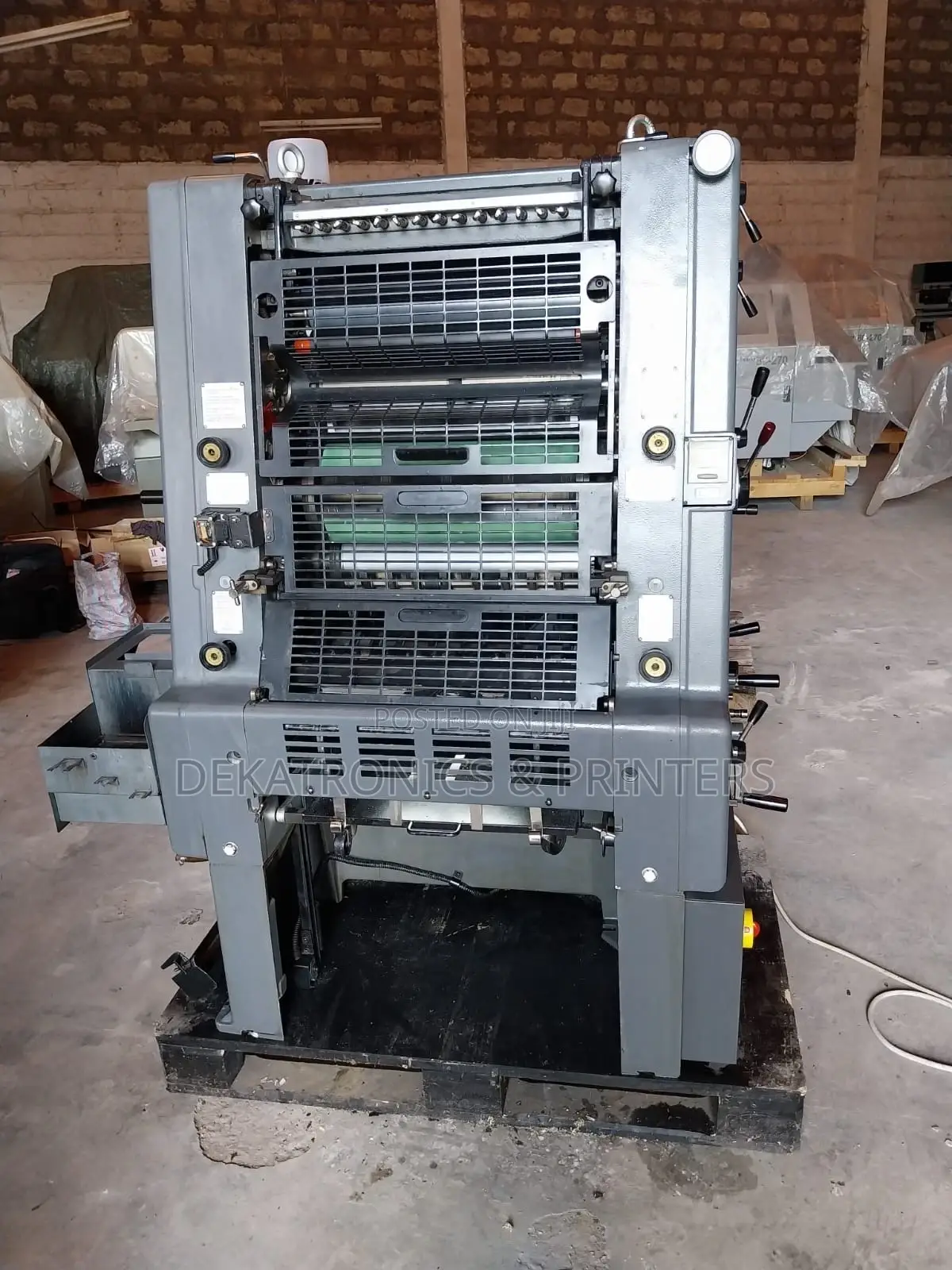 Single Color Heidelberg Gto 46 Offset Printing Machine