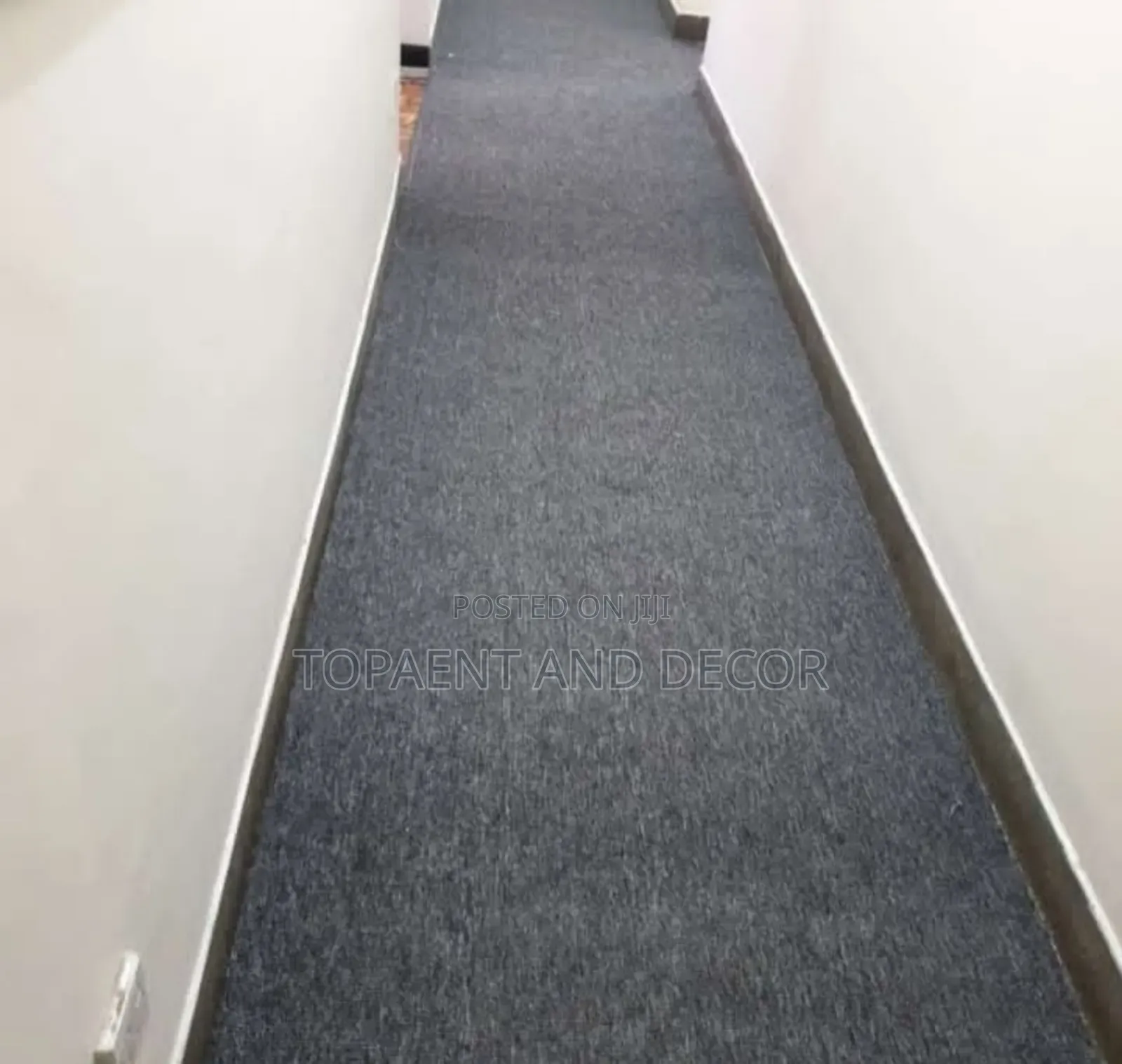 Grey Delta Carpet Path Way Installation and Supply