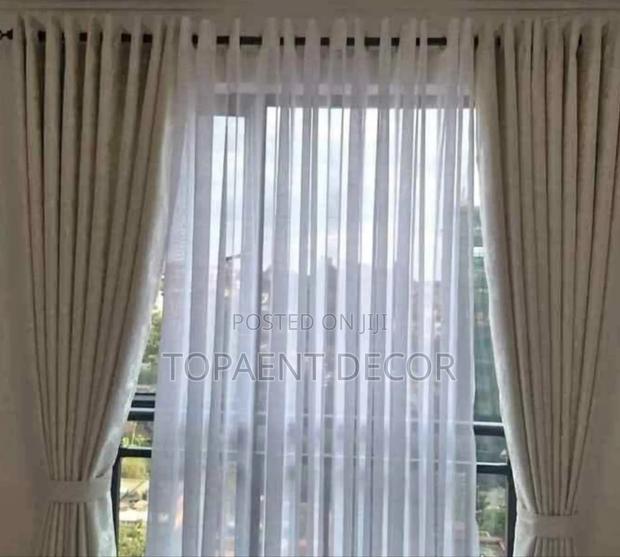 Tidy ,Well Stitched Window Curtains and Sheers - main view