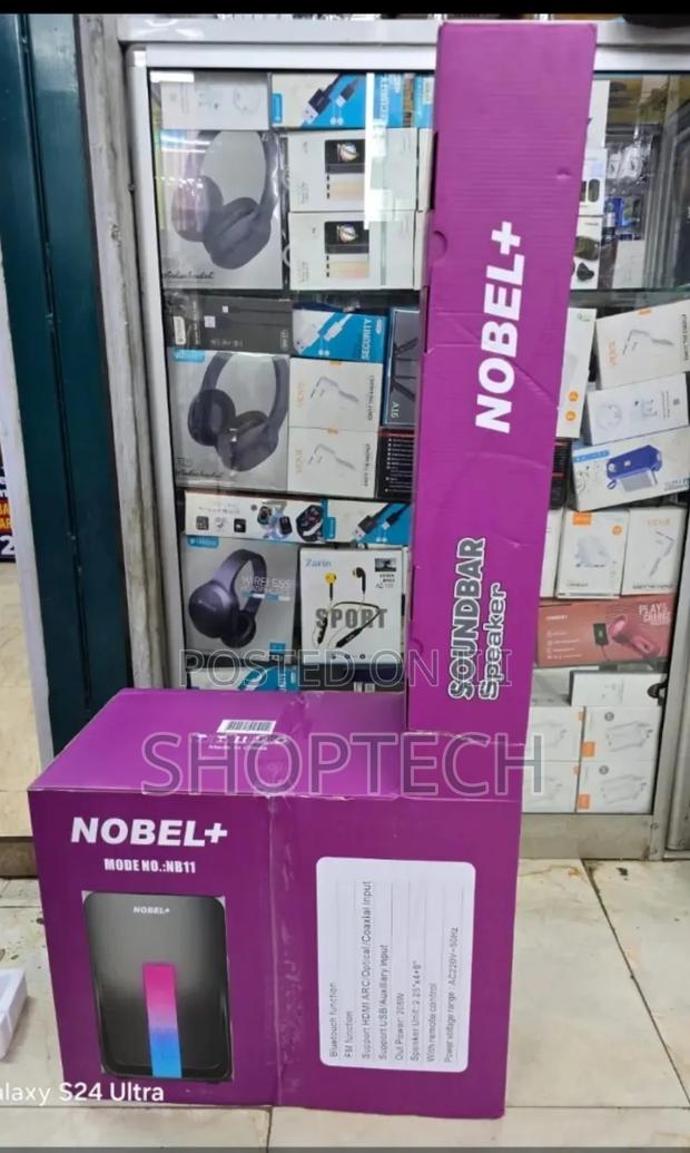 New Model Nobel Soundbar - main view