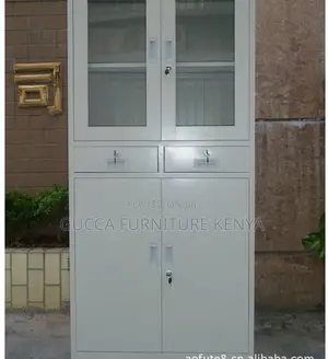 Office Cabinet: Iron Cabinet Storage Unit With Drawers