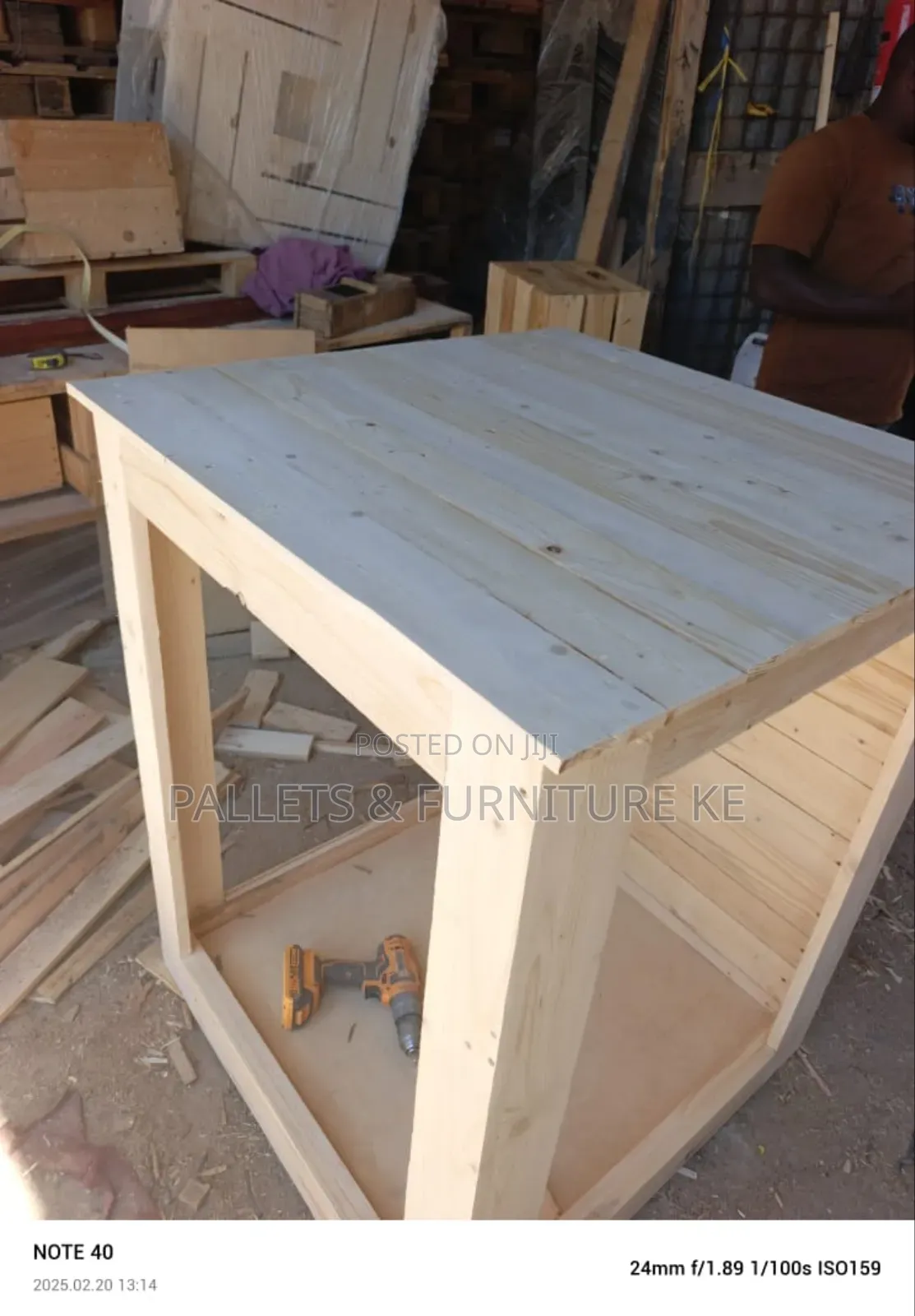 Pallet Stool/Small Table 💯