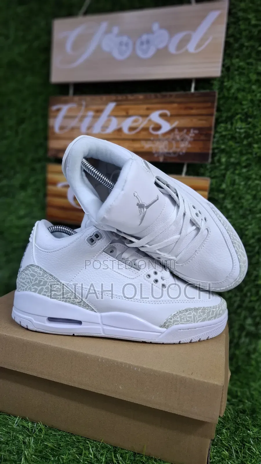 Jordan 3 Retro "Pure Money"*