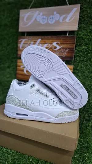Jordan 3 Retro "Pure Money"*