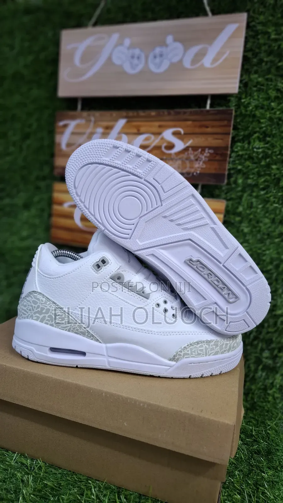 Jordan 3 Retro "Pure Money"*