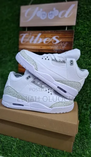 Jordan 3 Retro "Pure Money"*