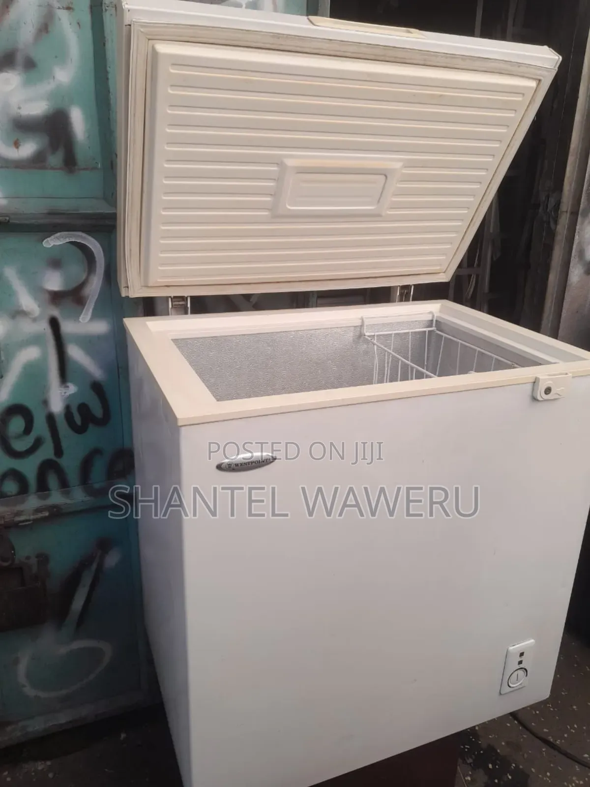 White Ex Uk Freezer
