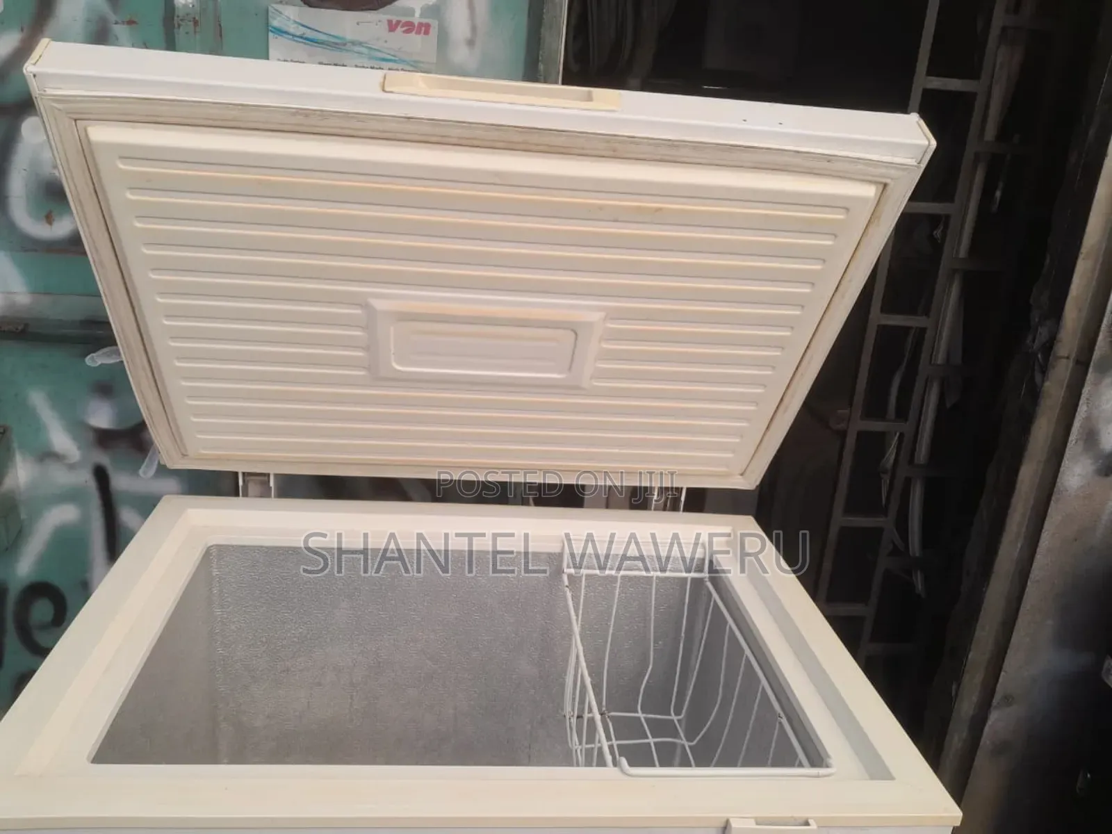 White Ex Uk Freezer