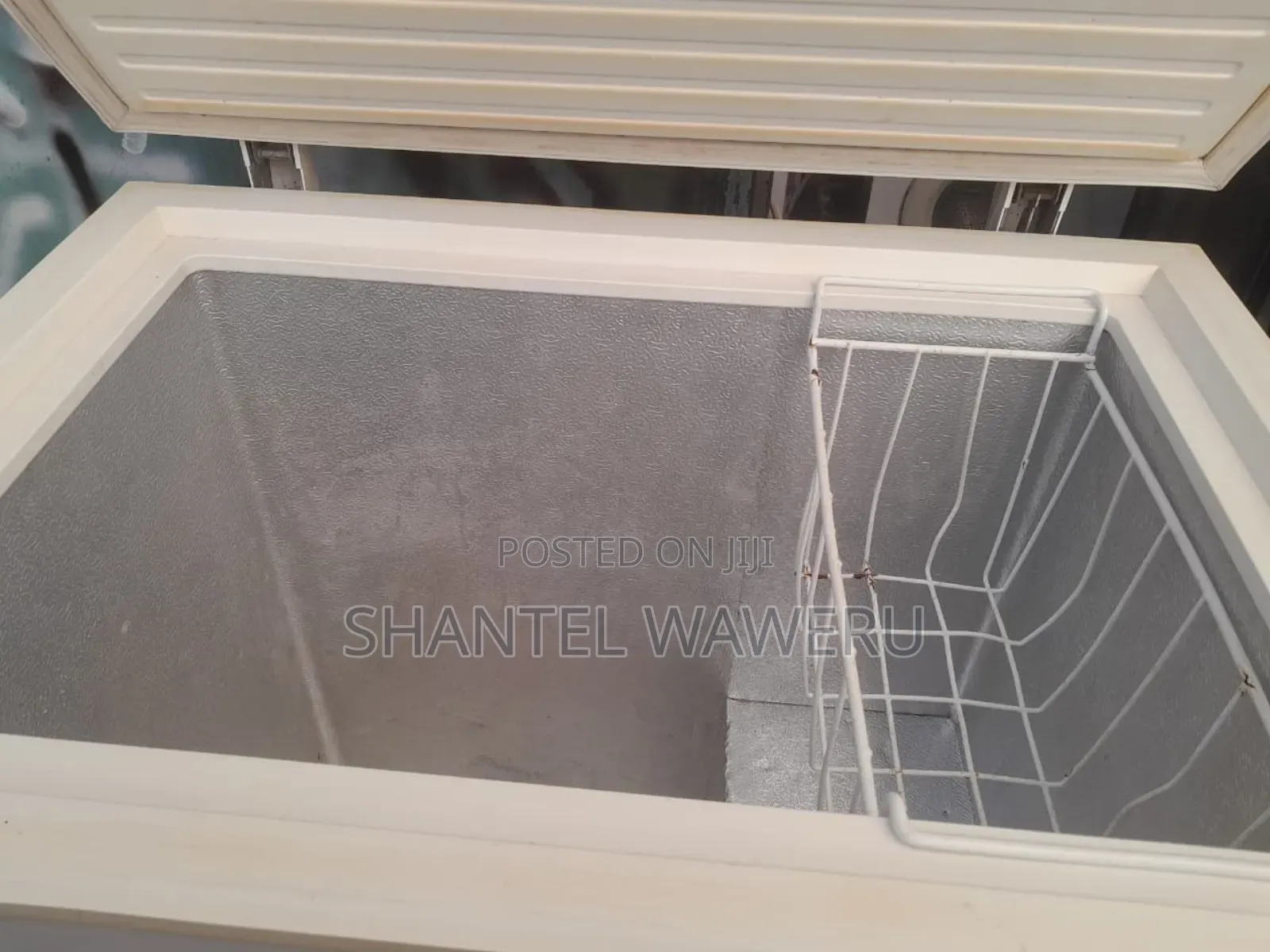 White Ex Uk Freezer