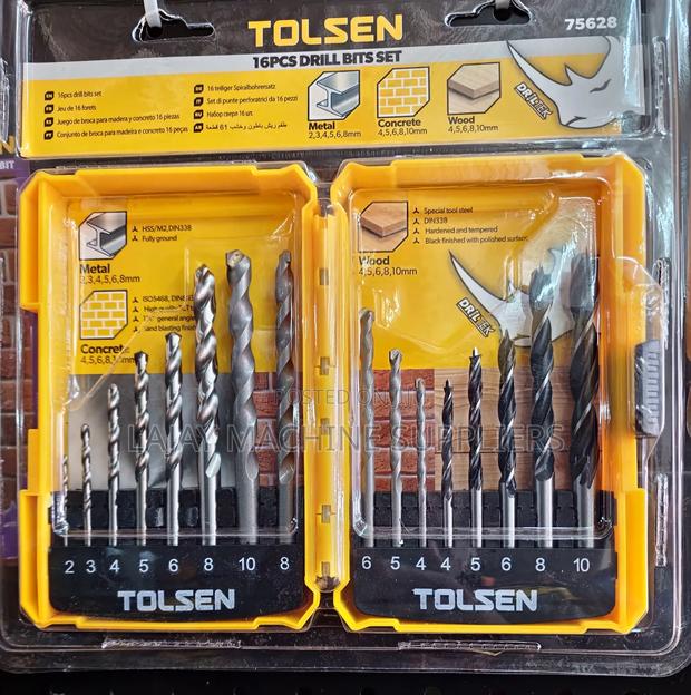 Tolsen Germany 16pcs Drill Bits Set - main view