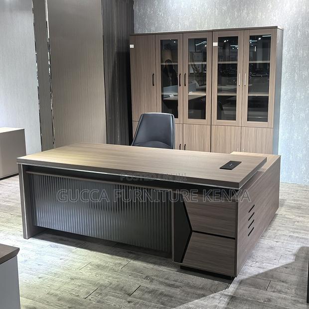 Office Desk: Special Clearance Modern Boss Desk-1800mm - thumbnail 2