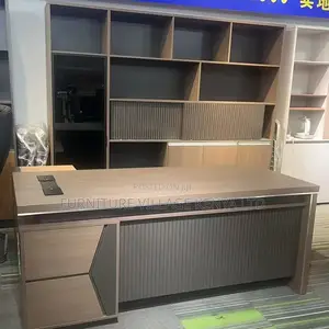 Office Furniture:Sleek 1.8m Manager Desk –L-Design