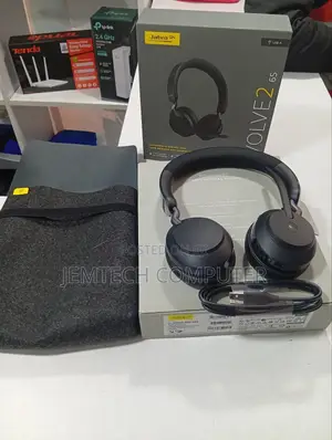 Jabra Evolve2 65 Stereo Headset With Link380a (Usb-A)
