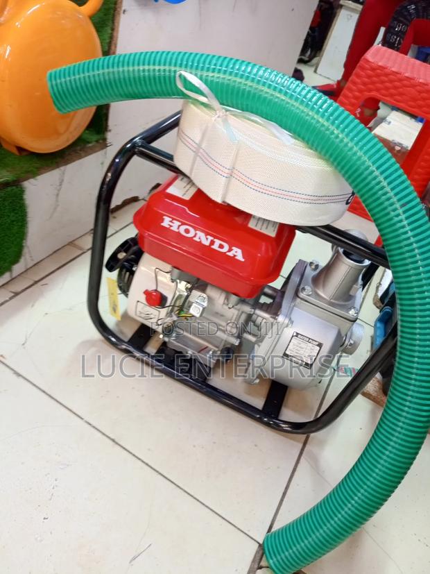 Honda Water Pump+ 30m Canvas Pipe 2inch / Petrol Water Pump