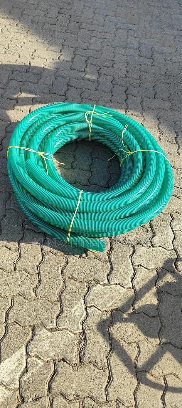 Heavy Duty 2inch Green Braided Suction Hose - main view