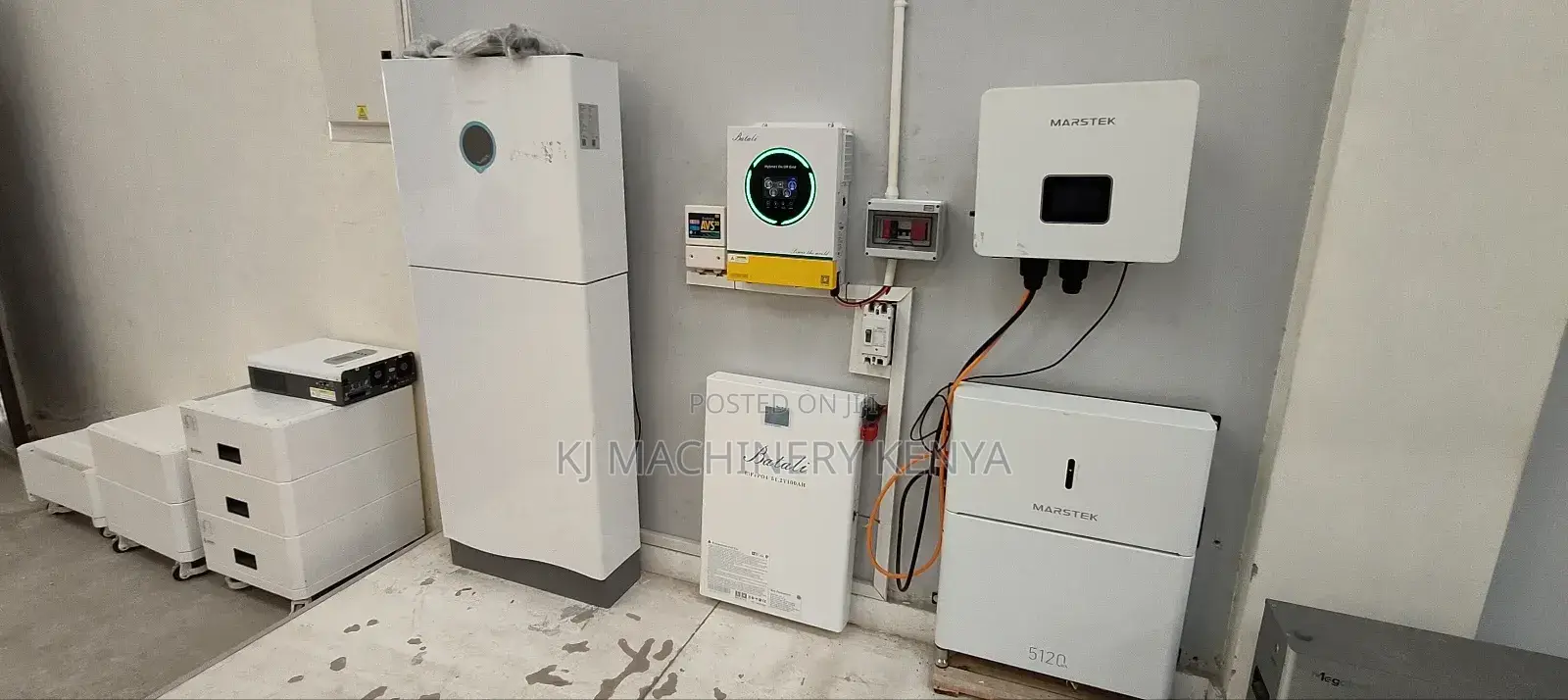 Solar Powered Lithium Batteries Commercial Use