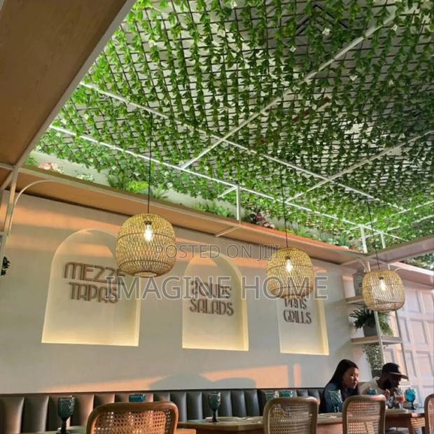 Ceiling Artificial Expandable Green Fence