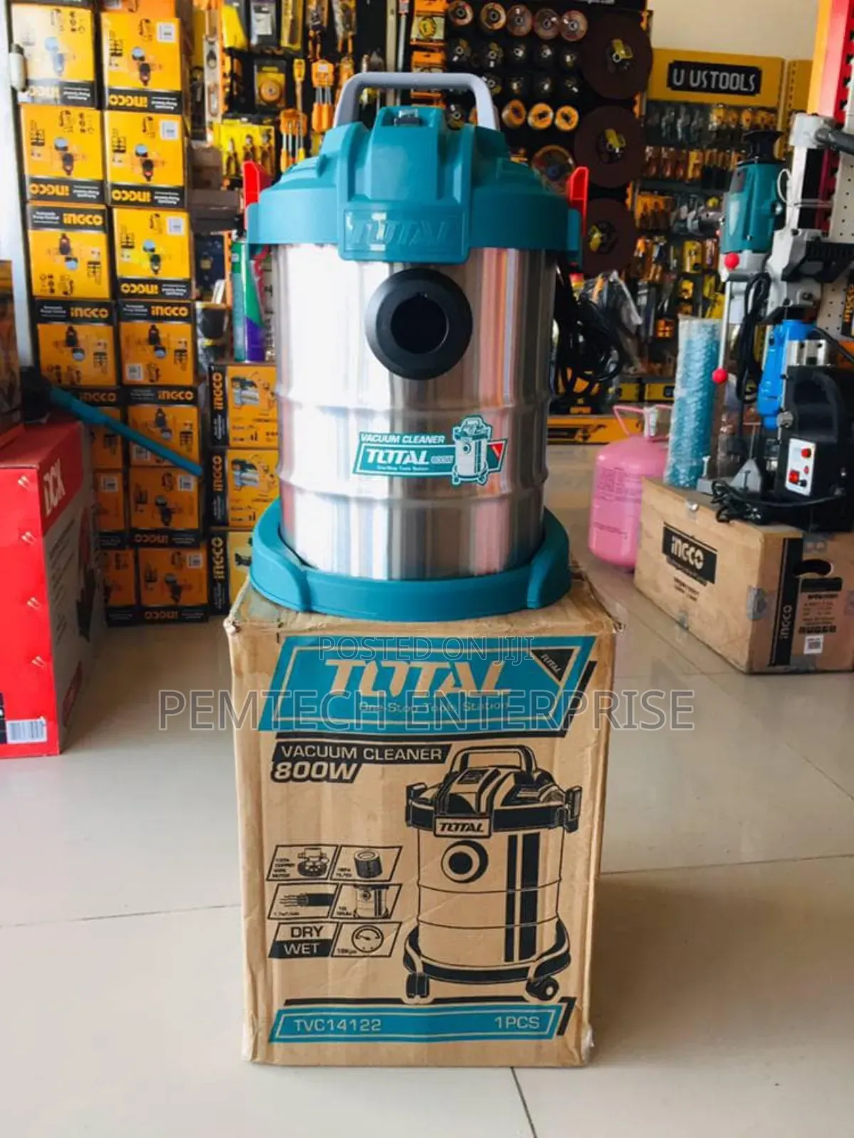 Vacuum Cleaner 12l 800w Total Tvc14122 - Genuine Product