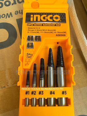 5pcs Ingco Screw Extractor Set - thumbnail 2