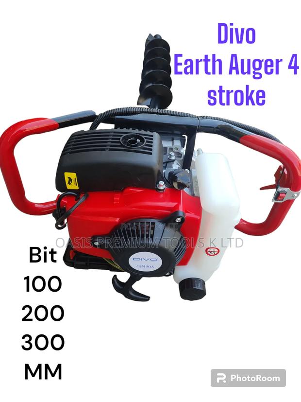 Earth Auger 4 Stroke With 3 Blade