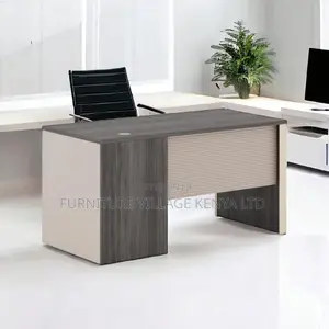 Office Desk:1-Meter Chic Office Desk With Bold Drawer