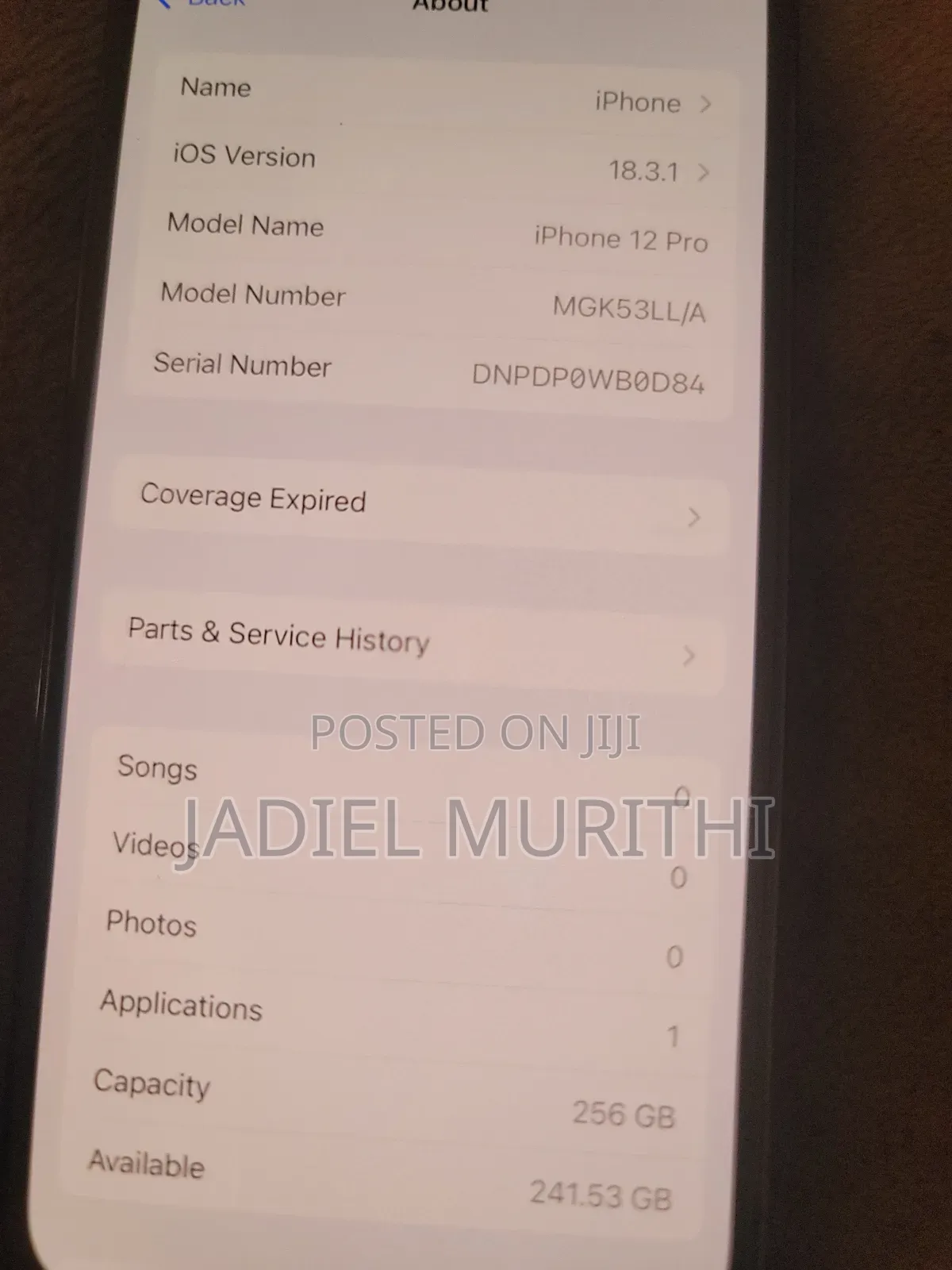 Apple iPhone 12 Pro 256 GB Gray