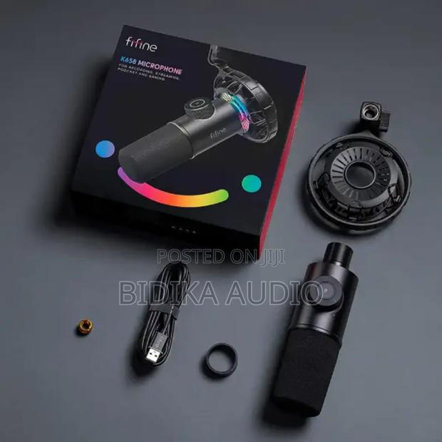 Fifine Usb Dynamic Cardioid Podcast Microphone - main view