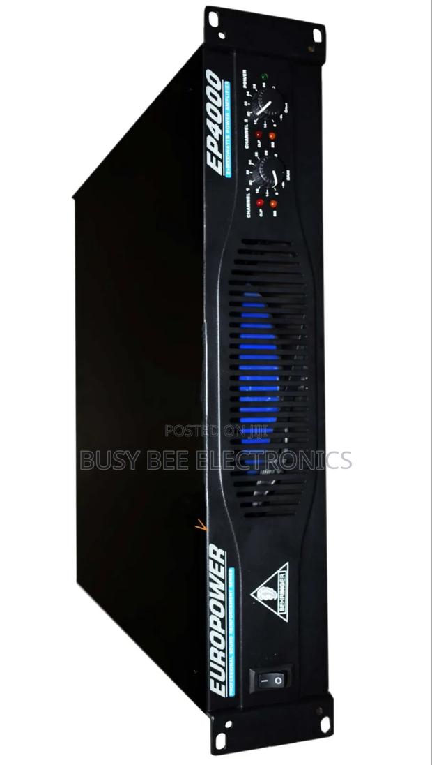 Ep 4,000-Watt Stereo Power Amplifier - main view