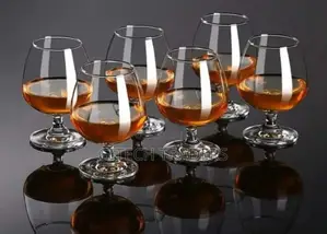 Kitchen and Dinning 6pcs Cognac Glasses