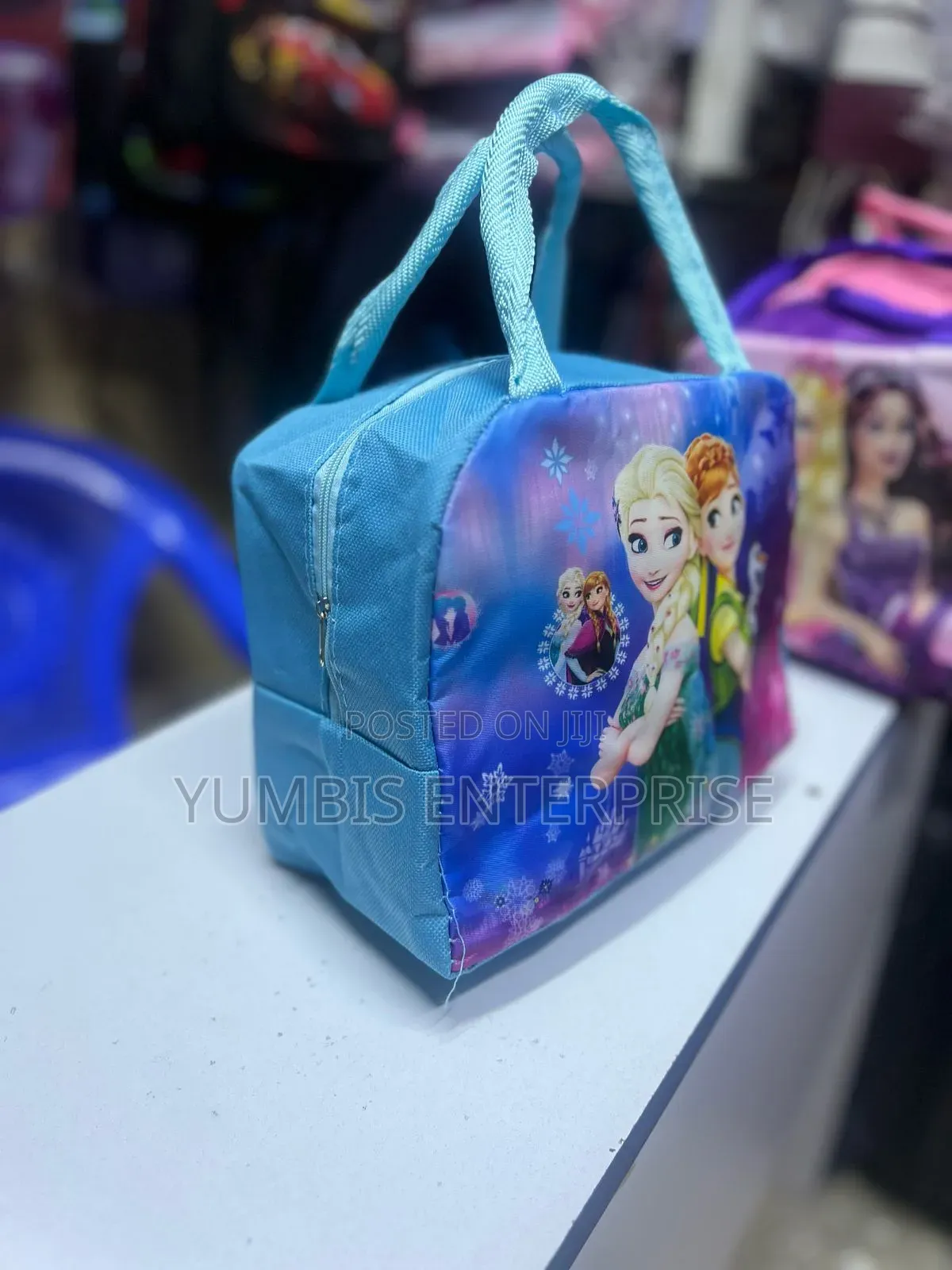 Girls Cartoon Themed Lunch Bags Insulated