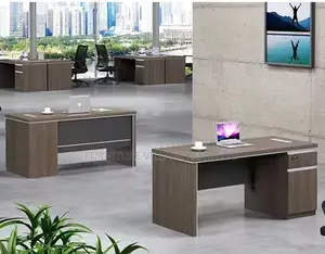 Office Desk: 140cm Solid Office Desk for Professional Use