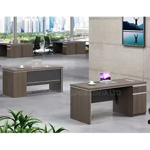 Office Desk: 140cm Solid Office Desk for Professional Use