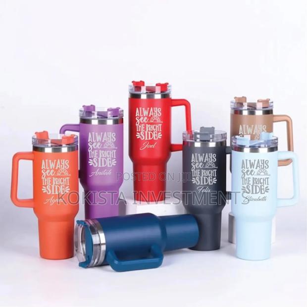 Stanley Mugs With Handle and Straw