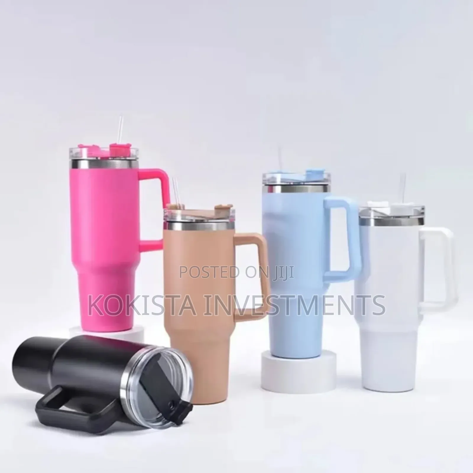 Stanley Mugs With Handle and Straw