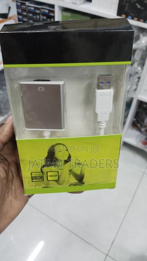 Usb to Hdmi Converter, Silver - main view